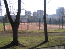 Sportovní areál za restaurací